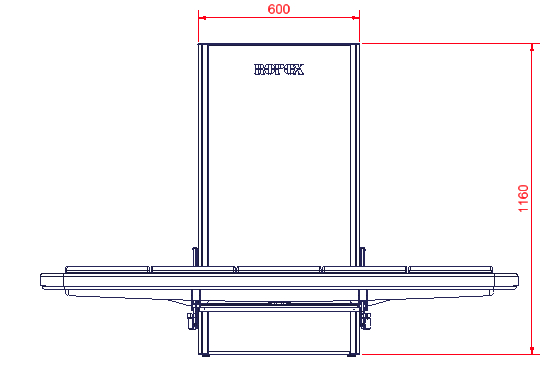 Ropox Change and Shower Bed