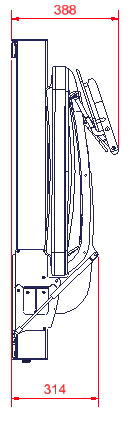 Ropox Change and Shower Bed