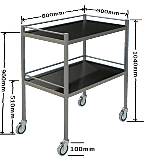 Dimensions 4H103 Dressing Trolley