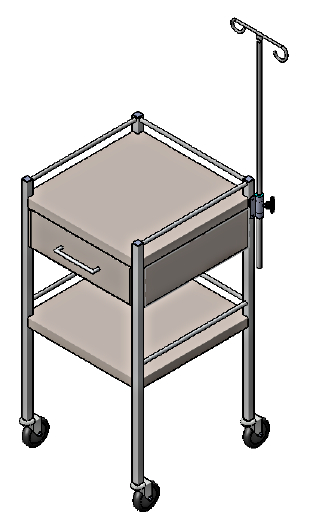 4H162 Universal Bracket IV Pole on 4H102D1