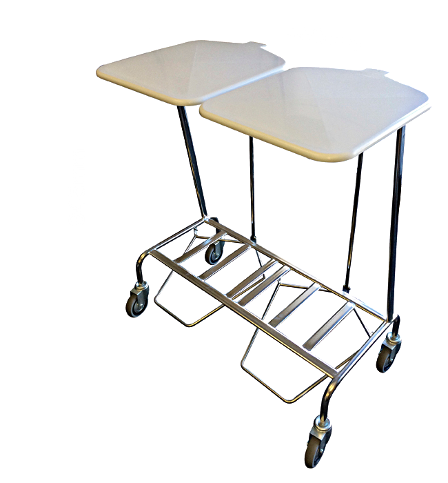 Dimensions 4H231D Soiled Linen Trolley