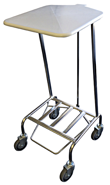 4H231S Single Soiled Linen Trolley