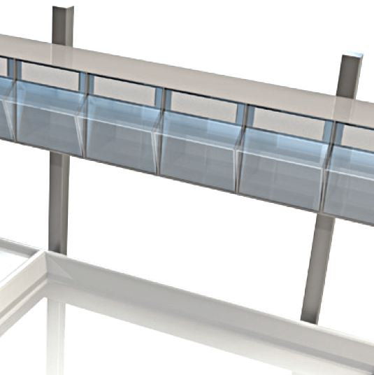 4H500TCM Mount Arms for Tilt Containers