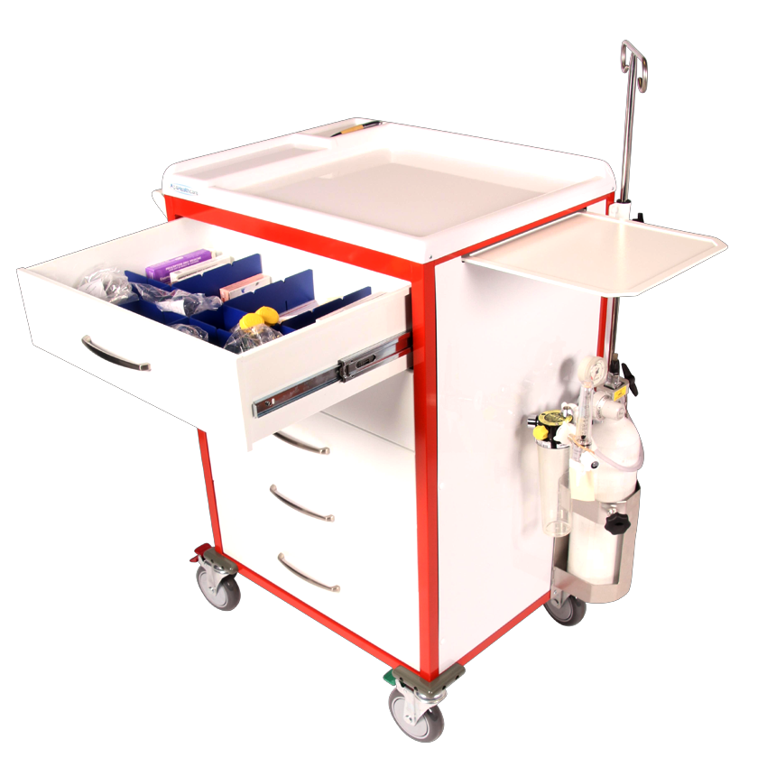 Emergency Cart 4H505E – 5 Drawer