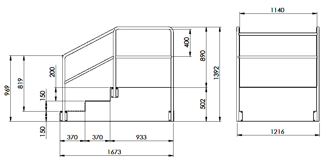 4H731 Rehab Therapy Staircases