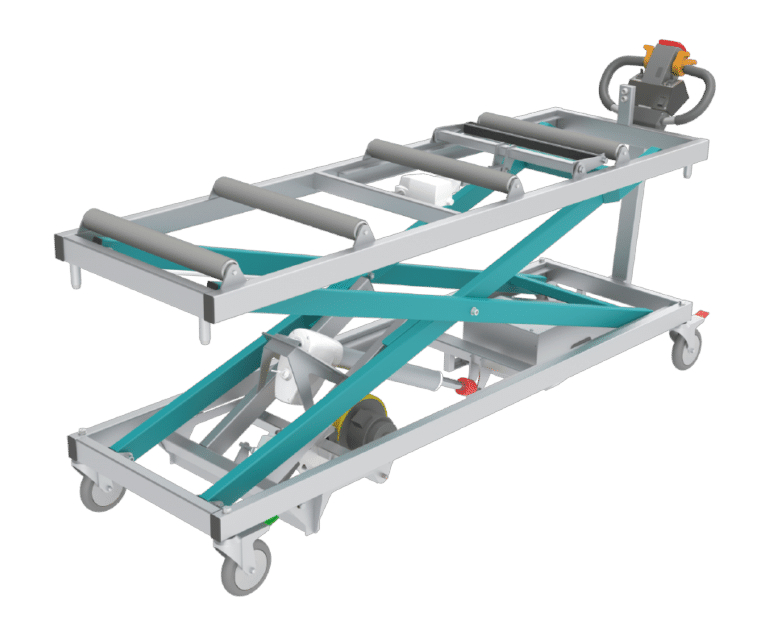 4H803DU Mortuary Trolley, 300kg