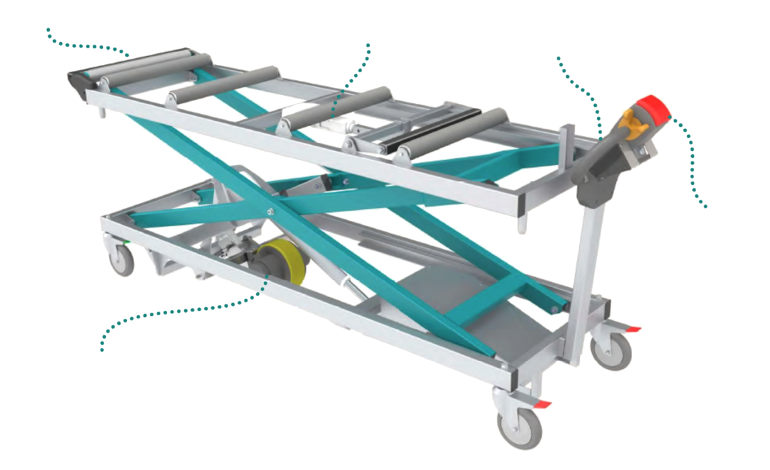 Mortuary Lifting Trolley and Racking