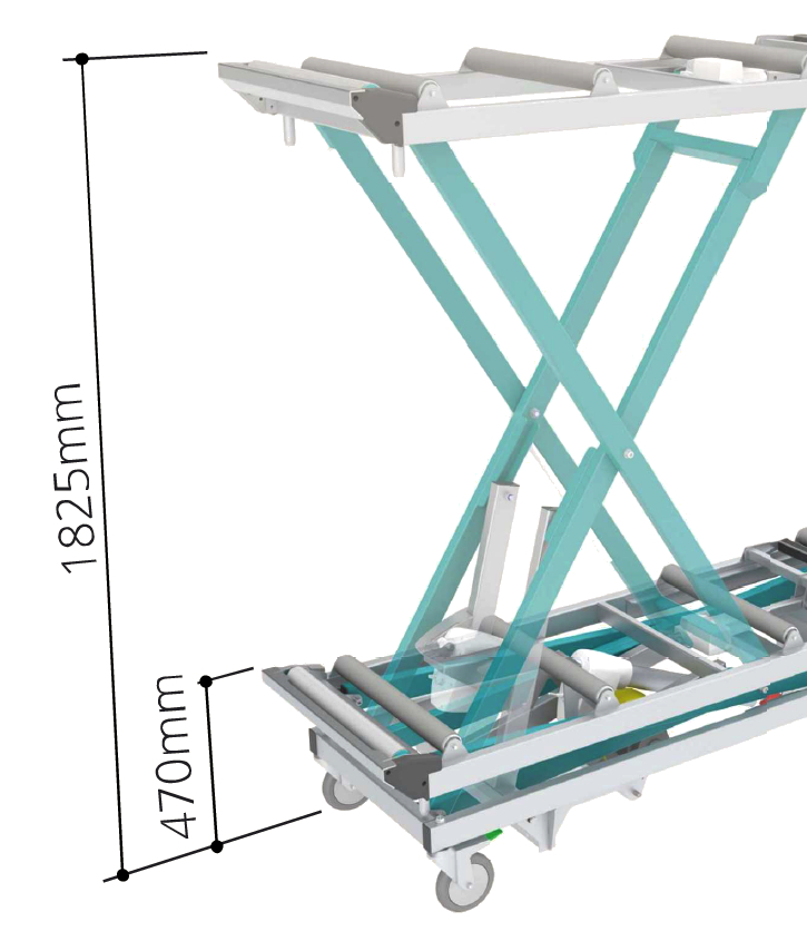 Mortuary Lifting Trolley