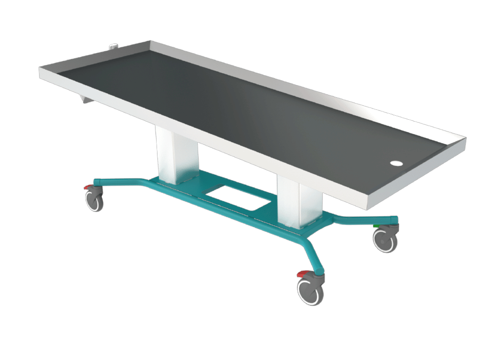 4H805 Embalming Autopsy Trolley