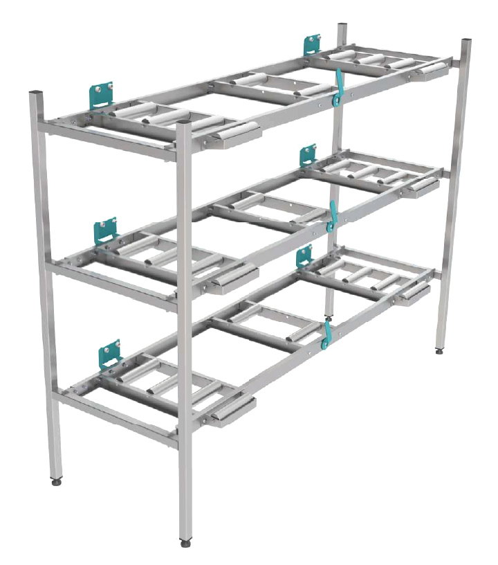 Mortuary Lifting Trolley and Racking