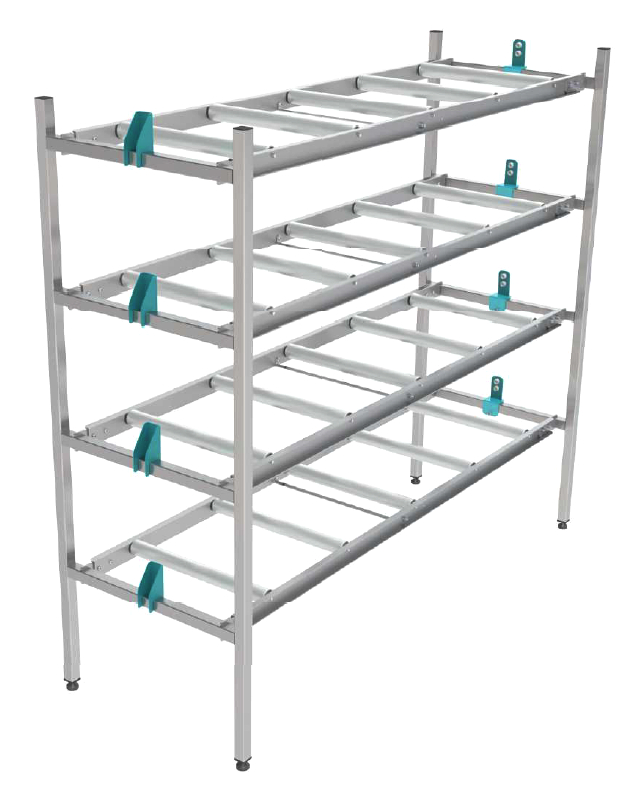 Mortuary Lifting Trolley and Racking