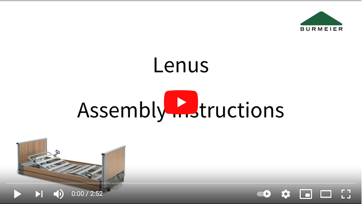 Burmeier Lenus Low Level Bed Assembly
