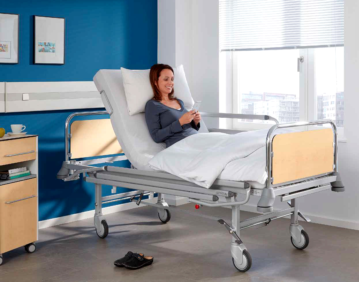 Stiegelmeyer Deka Hospital Bed fixed height