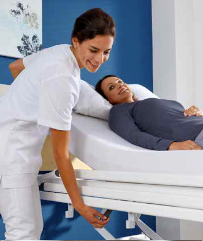 Stiegelmeyer Deka Hospital Bed lowering backrest