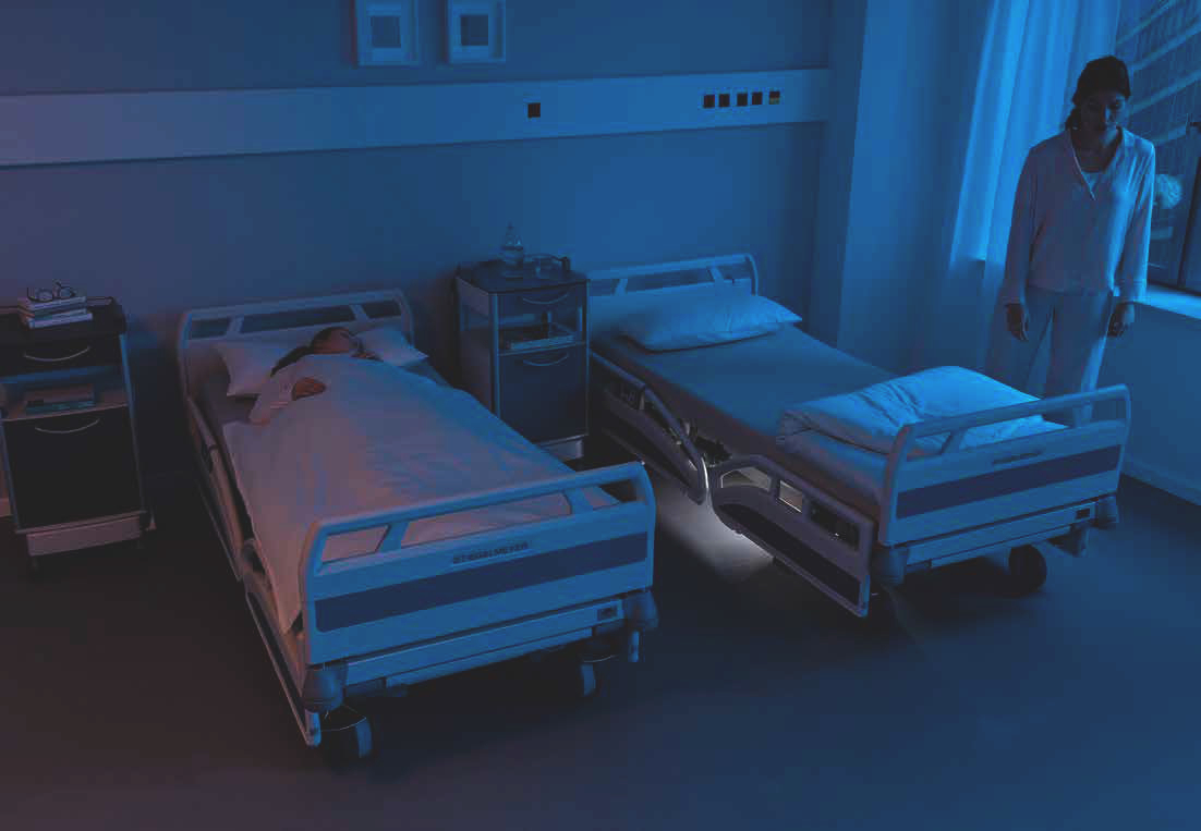 Evario hospital bed light