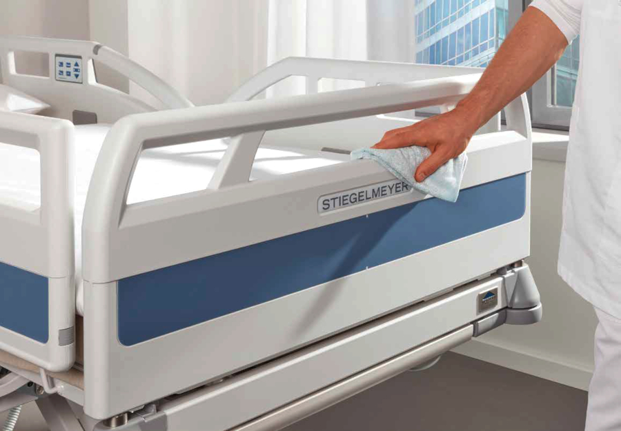 Stiegelmeyer Evario wiping bed