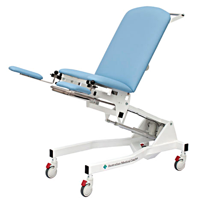 Sapphire 2130 Gynaecology Treatment Chair, tilted