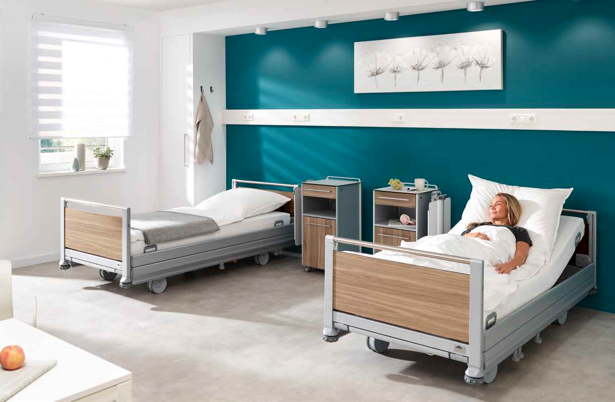 Stiegelmeyer Seta pro brevo lino Hospital Bed