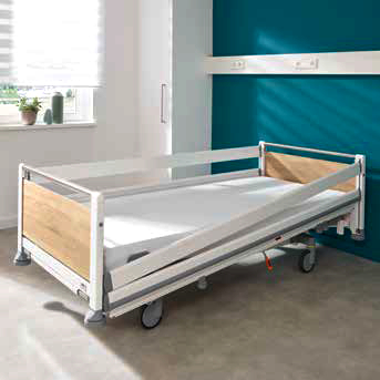 Seta pro hospital bed side diagonally