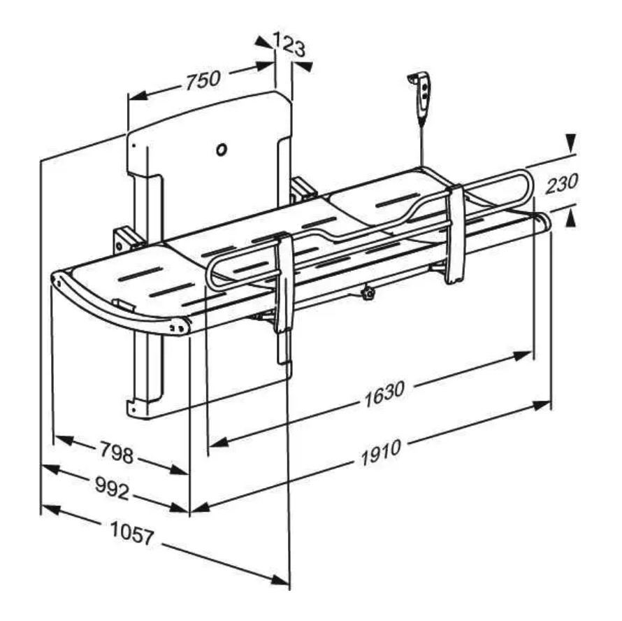 Shower Table