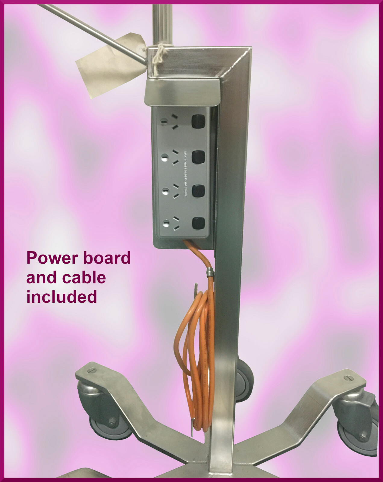 Mobile Syringe Pump Stand