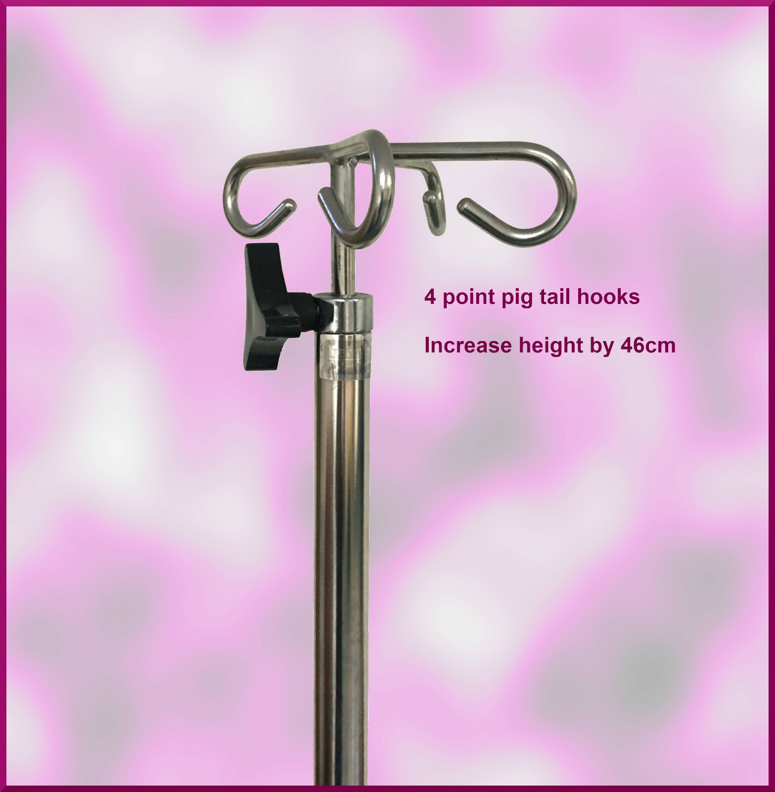 Mobile Syringe Pump Stand