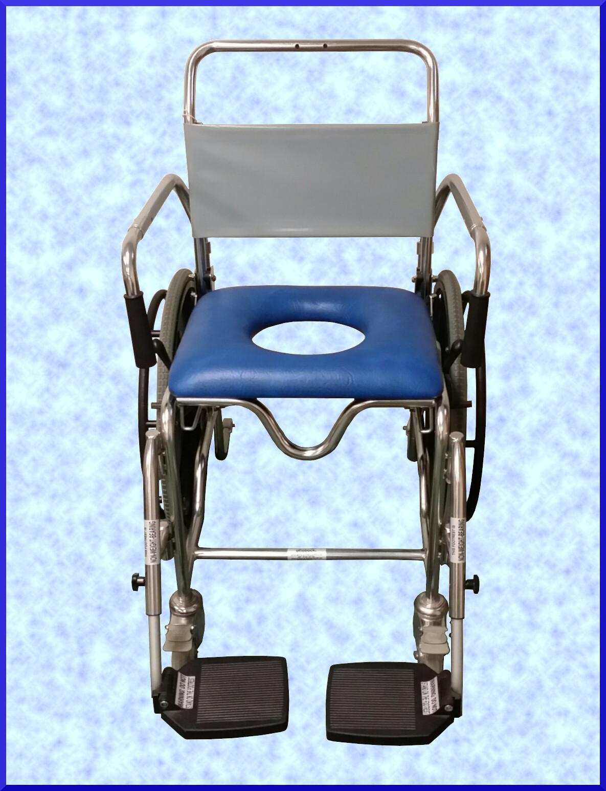 Self Propelling Shower Commode