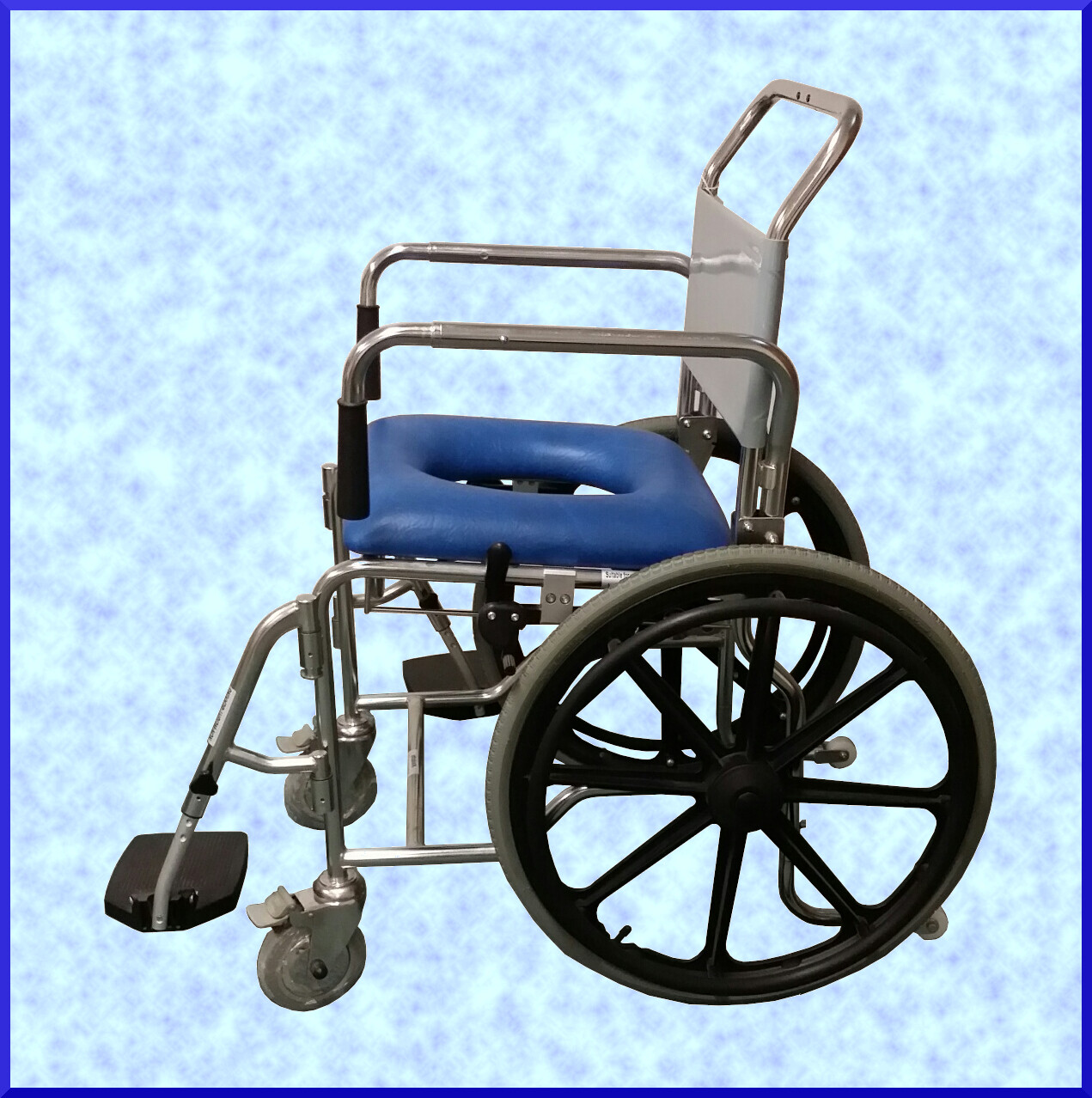 Self Propelling Shower Commode