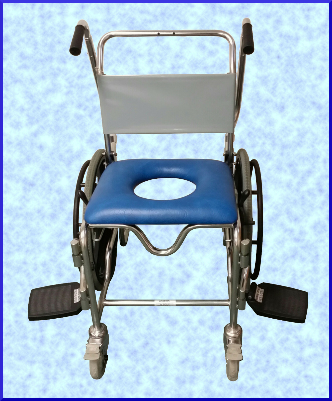 Self Propelling Shower Commode