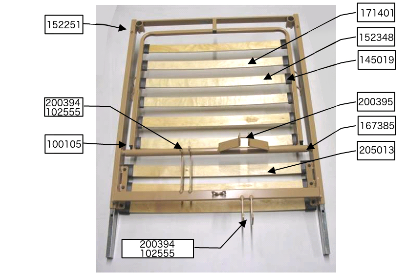 Arminia III Mattress Base Head Section