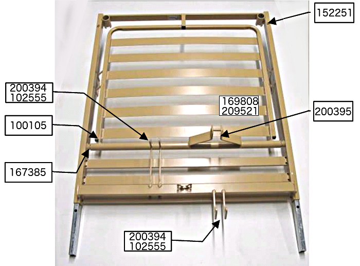 Arminia III Mattress Base Foot Section