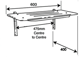 BTSS-600 Dimensions