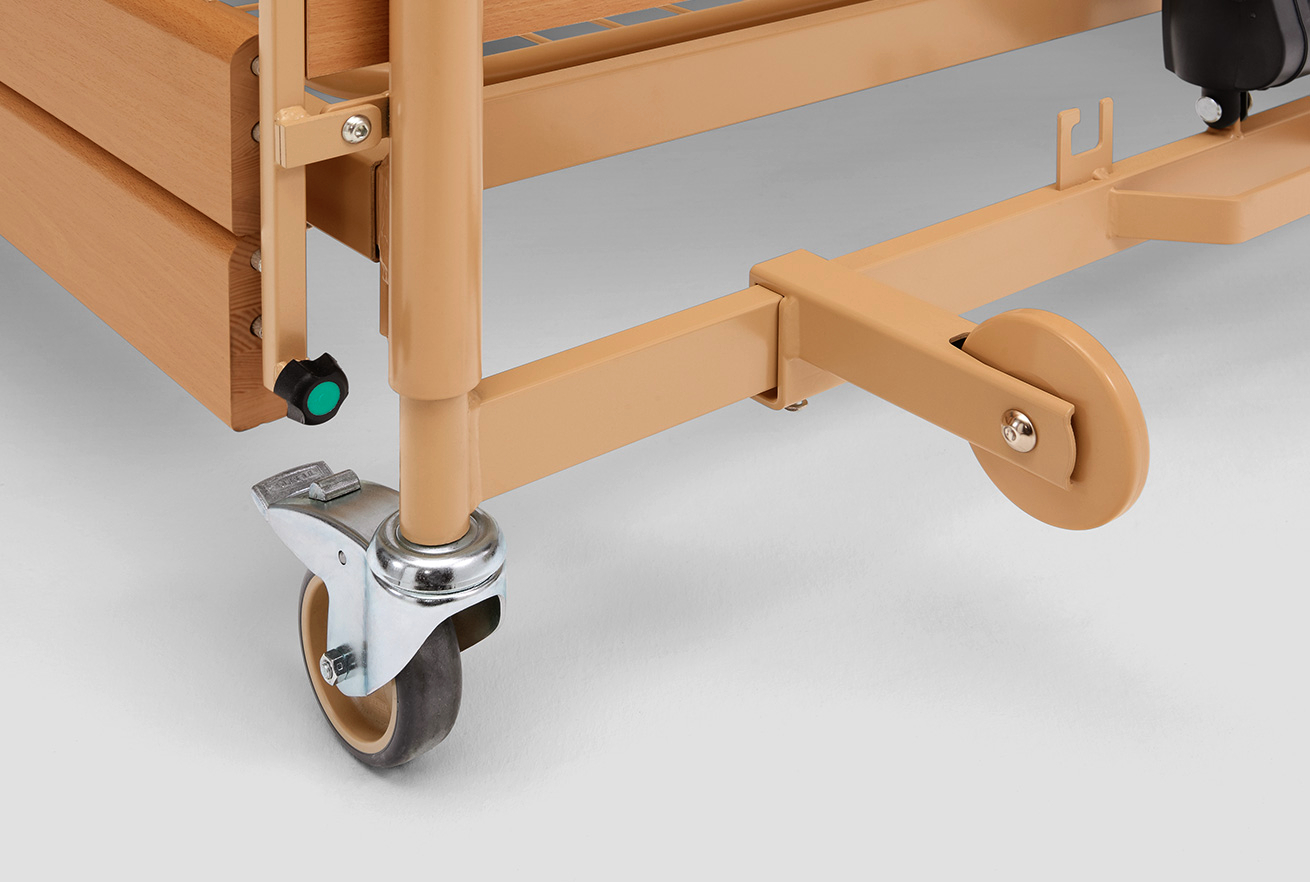 Wall deflection roller, including mount