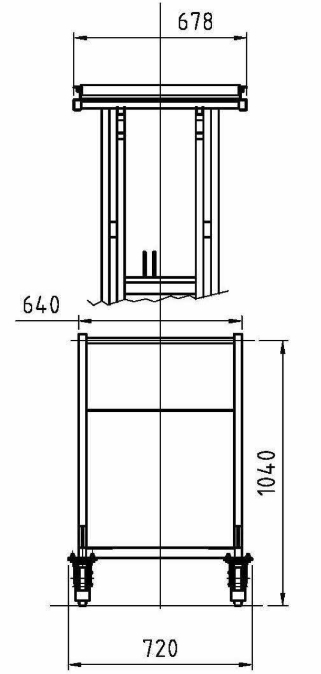 CEA41 Concealment Trolley