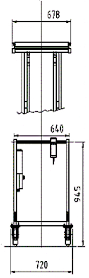 CEA41 Concealment Trolley