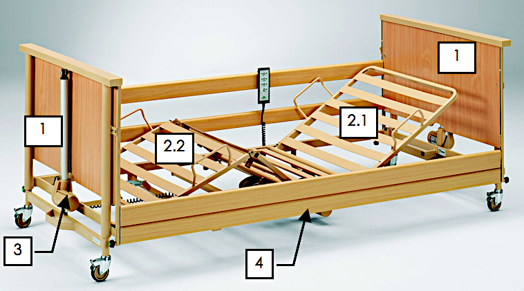 Dali Low Entry Care Bed