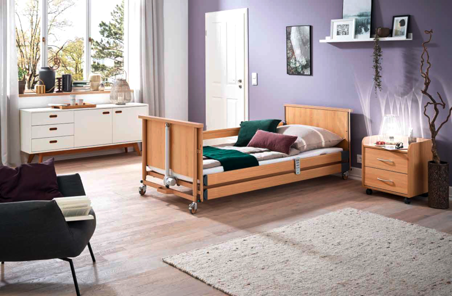 Dali low-entry care bed