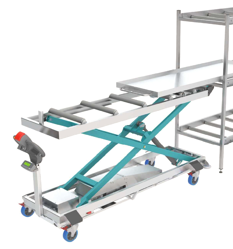 Bariatric Mortuary Lifting Trolley