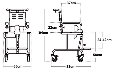 Dimensions Etac Clean