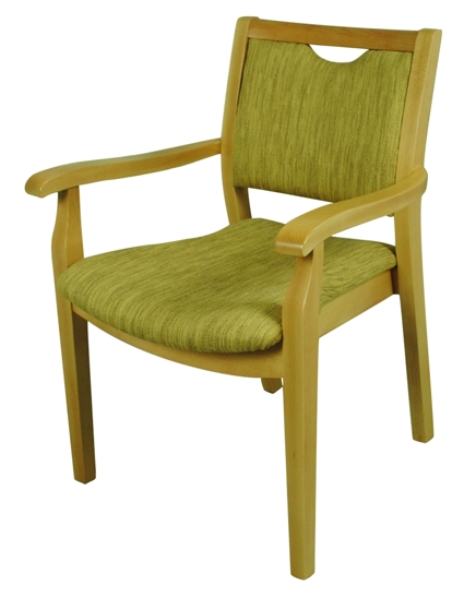Florence Timber Frame Dining Chair, Birch Fabric