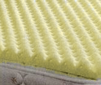 Convoluted, Egg Shell, Foam Overlays