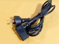 Power Cord IEC 3 pin plug 10 Amp