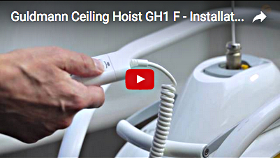 Guldmann GH1 F ceiling hoist