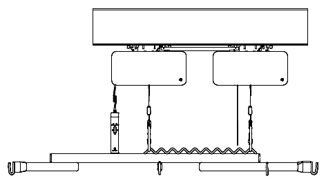 Horizontal Lifting Support, Twin