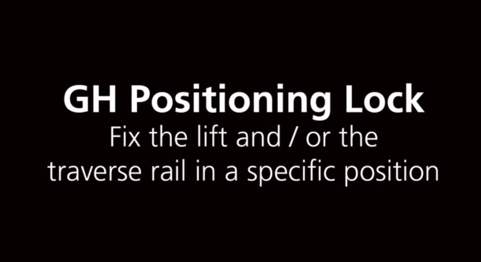 Guldmann Positioning Lock