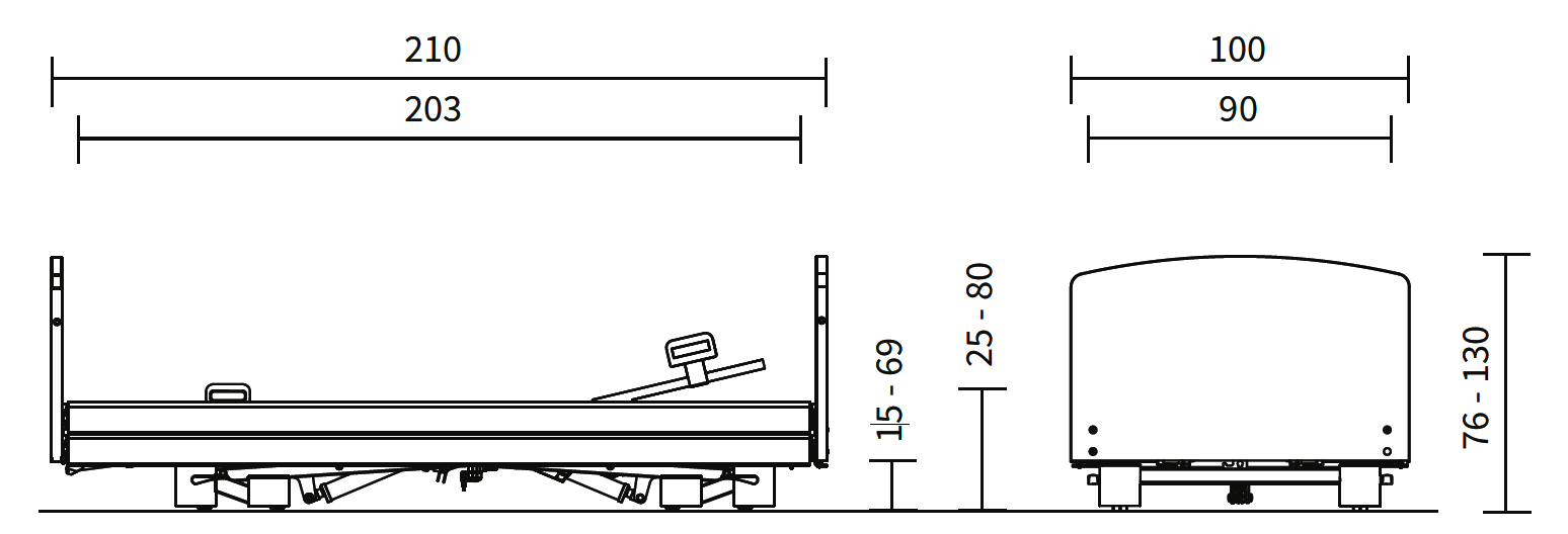 Stiegelmeyer Libra Bed Dimensions