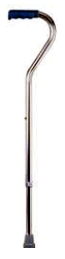 LM3834 Aluminium Walking Stick — Swan Neck handle