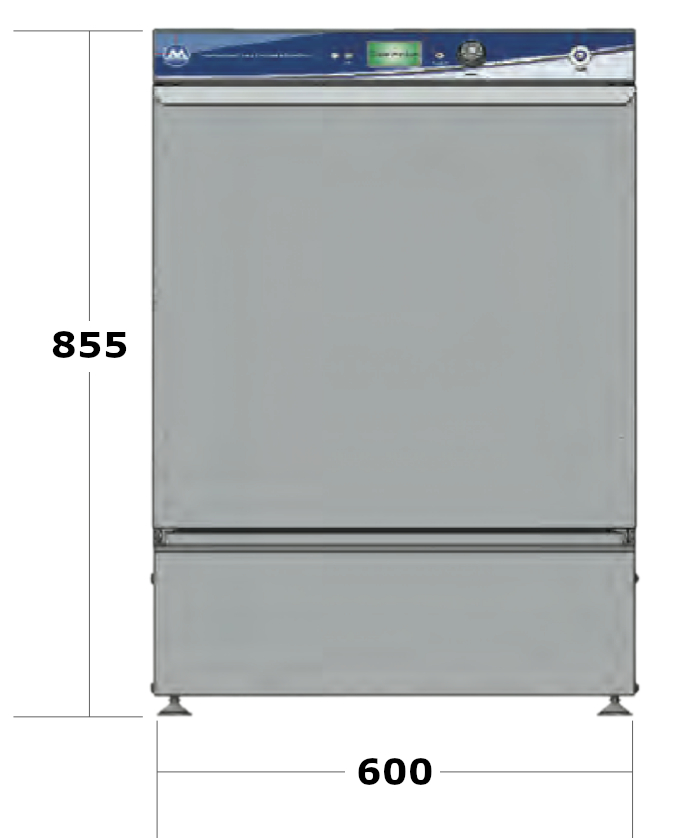 Malmet Front Loading Utensil Bowl Washer Disinfector