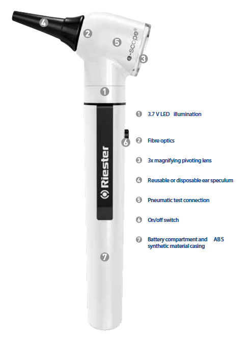 e scope Otoscope