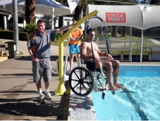 Pelican Pool and Spa Hoist